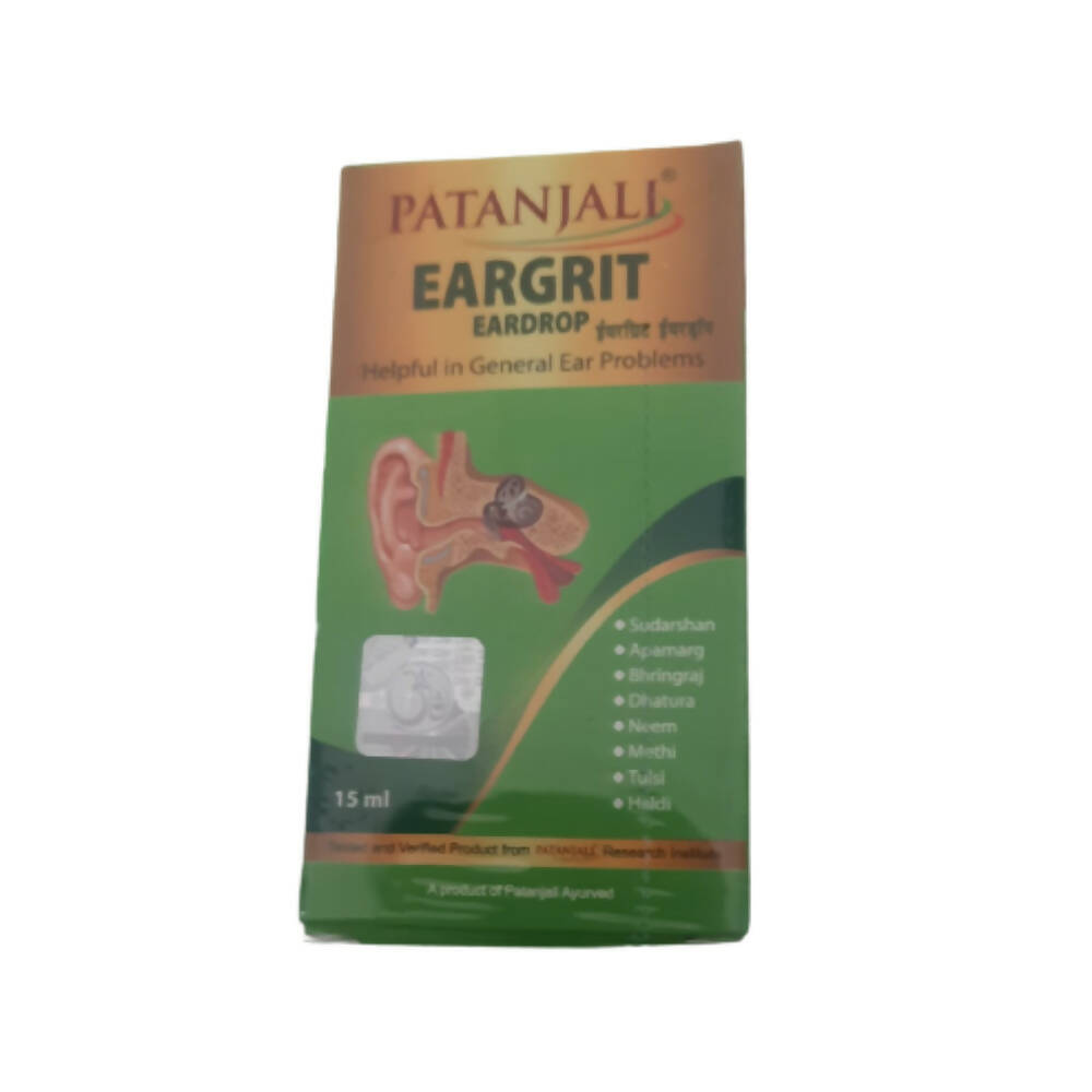 Patanjali Eargrit Ear Drops 