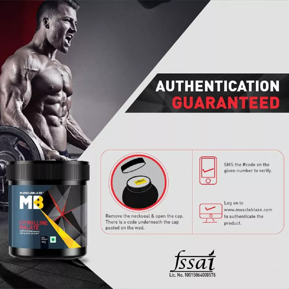 MuscleBlaze Citrulline Malate 