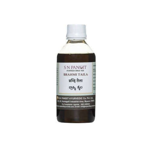 S N Pandit Ayurveda Brahmi Taila 