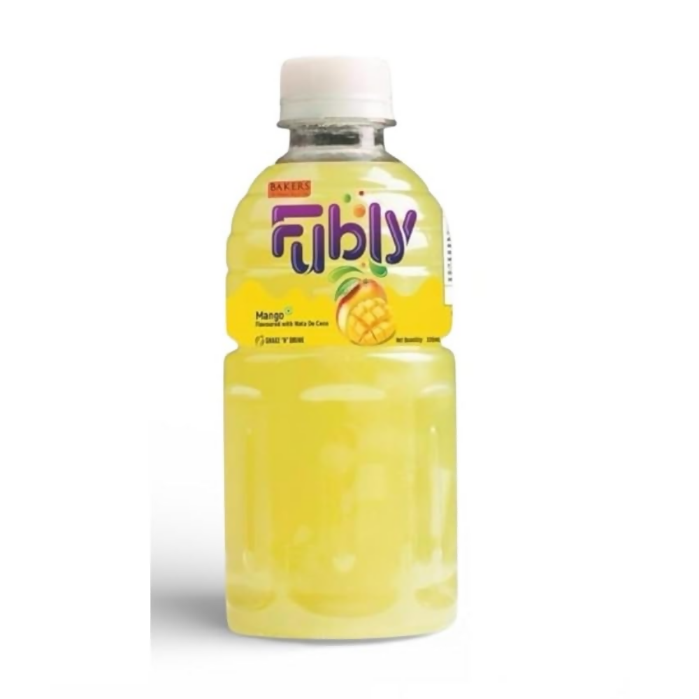 BAKERS Fubly Juice Drink - Mango, Litchi, Blueberry and Strawberry Flavor Jelly Juice