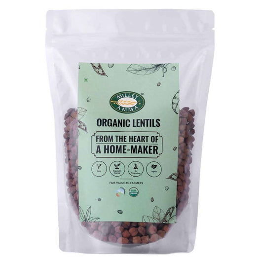 Millet Amma Organic Bengal Gram (Kaala Chana) - Grab2buy