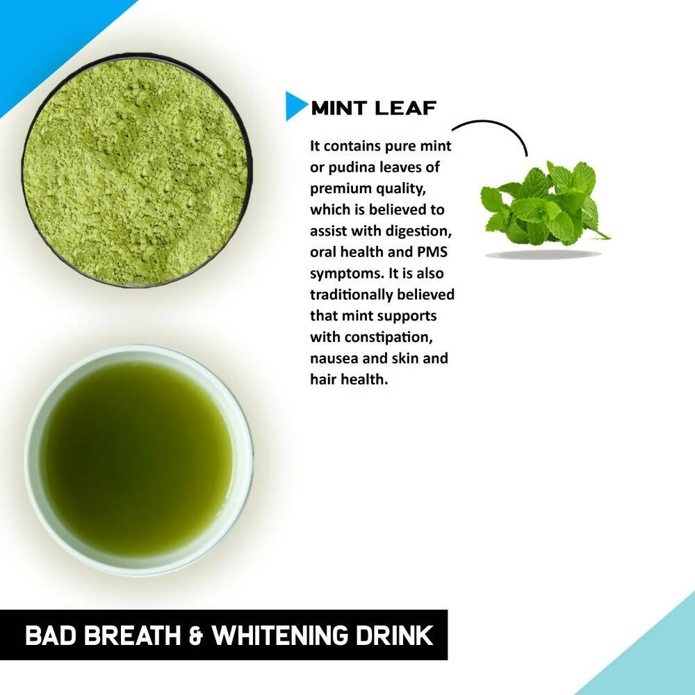 Just Vedic Bad Breath & Whitening Drink Mix 