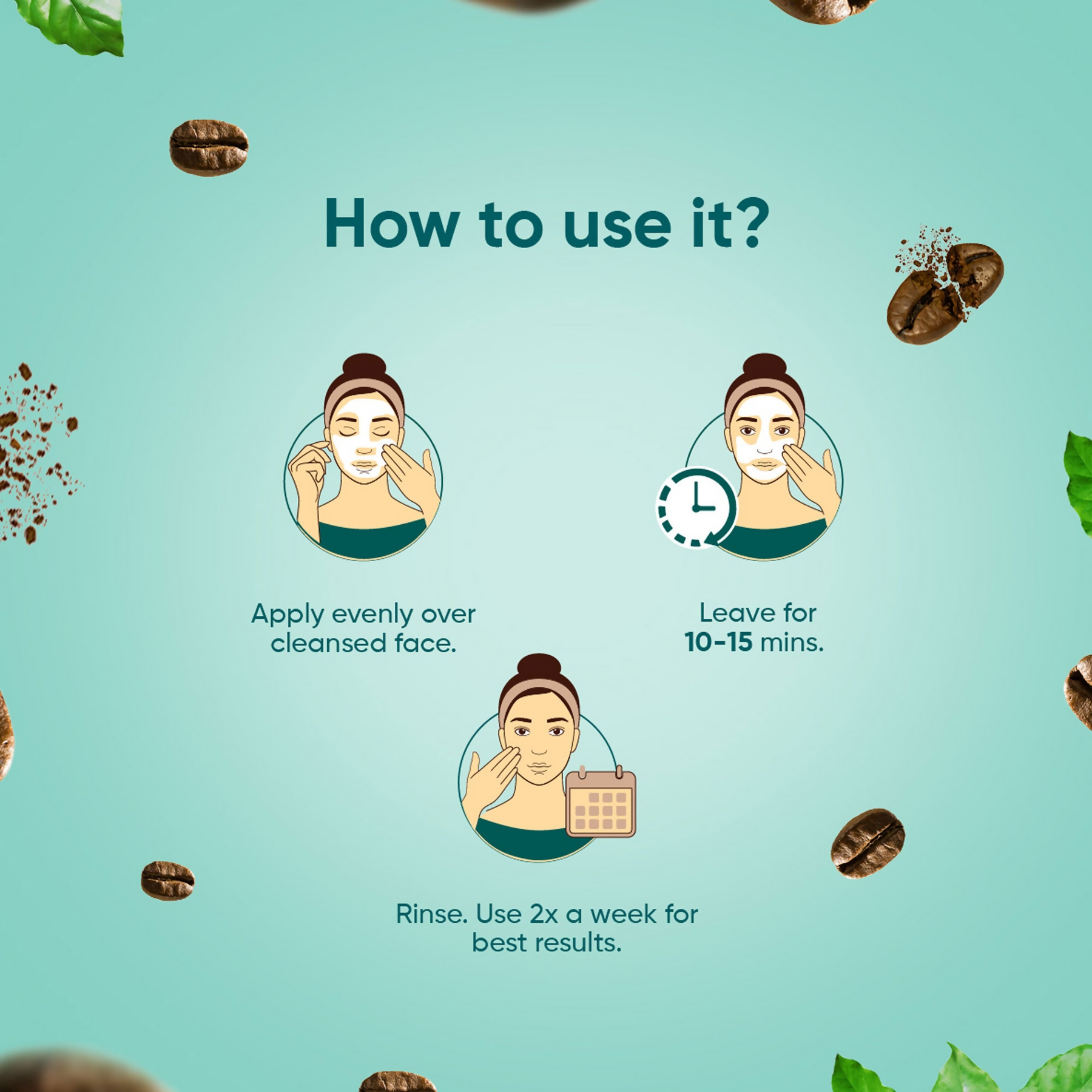 Himalaya Deep Cleansing Coffee Face Pack | Ayurvedic Coffee Face Mask for Clear Skin 