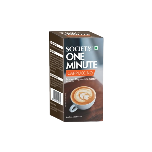 Society One Minute Cappuccino Coffee Premix 