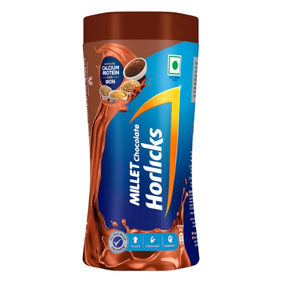 Horlicks Millet Chocolate Flavor Nutrition Drink Powder - Grab2buy