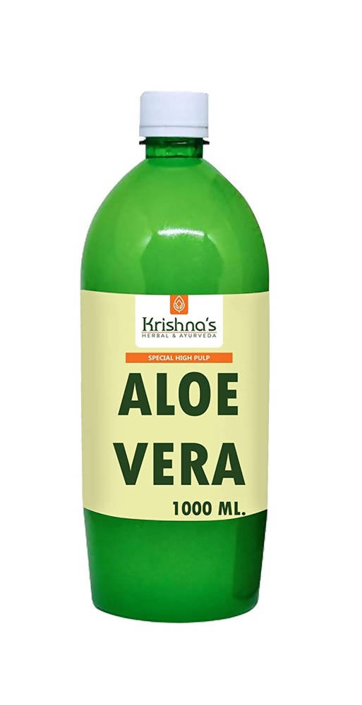 Krishna's Herbal & Ayurveda Premium Aloe Vera High Fibre Juice 