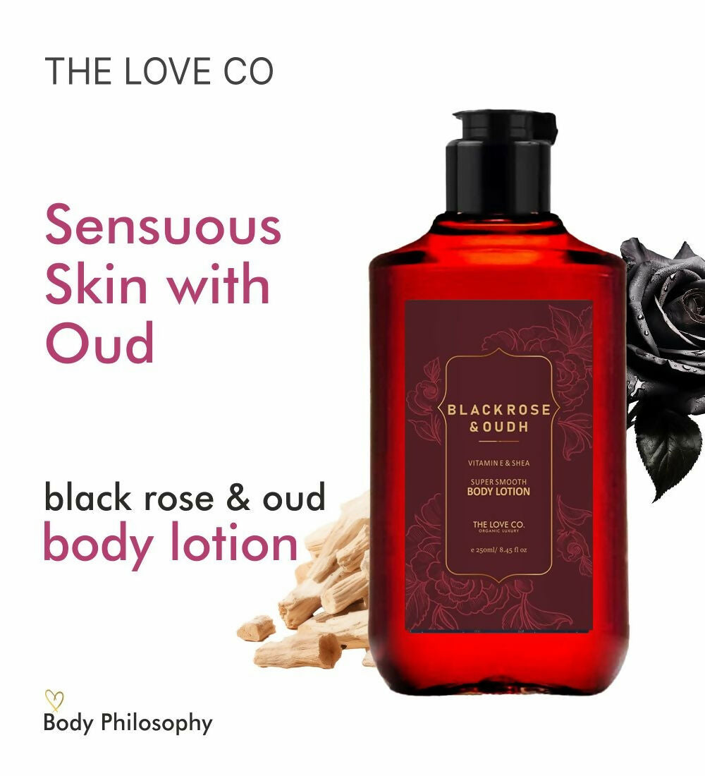 The Love Co. Luxury Black Rose & Oudh Body Lotion  Grab2Buy The Love Co. Grab2Buy