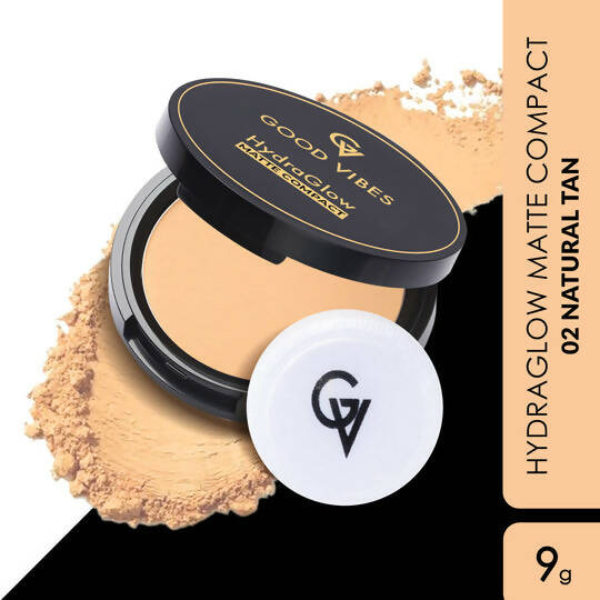 Good Vibes HydraGlow Matte Compact - Natural Tan 02 