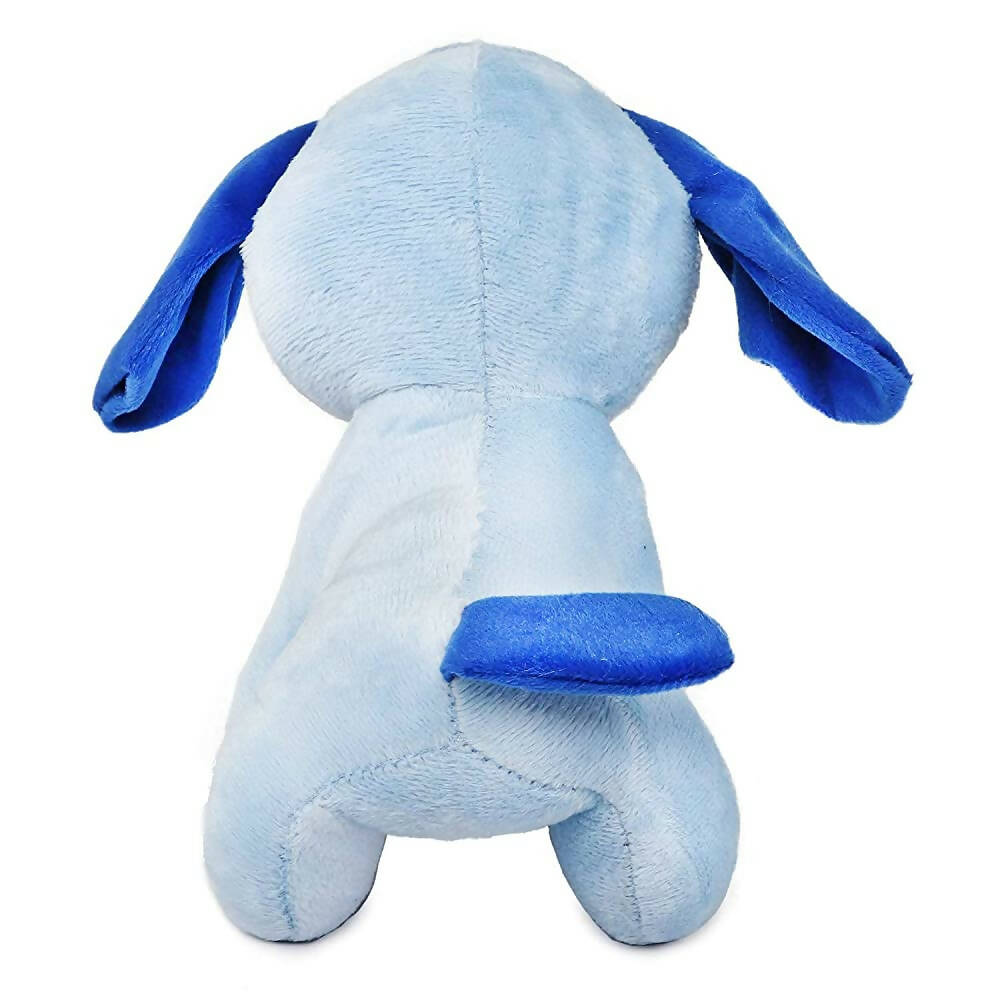 Webby Soft Animal Plush Standing Dog Toy 20cm-Blue  Grab2Buy Webby Grab2Buy