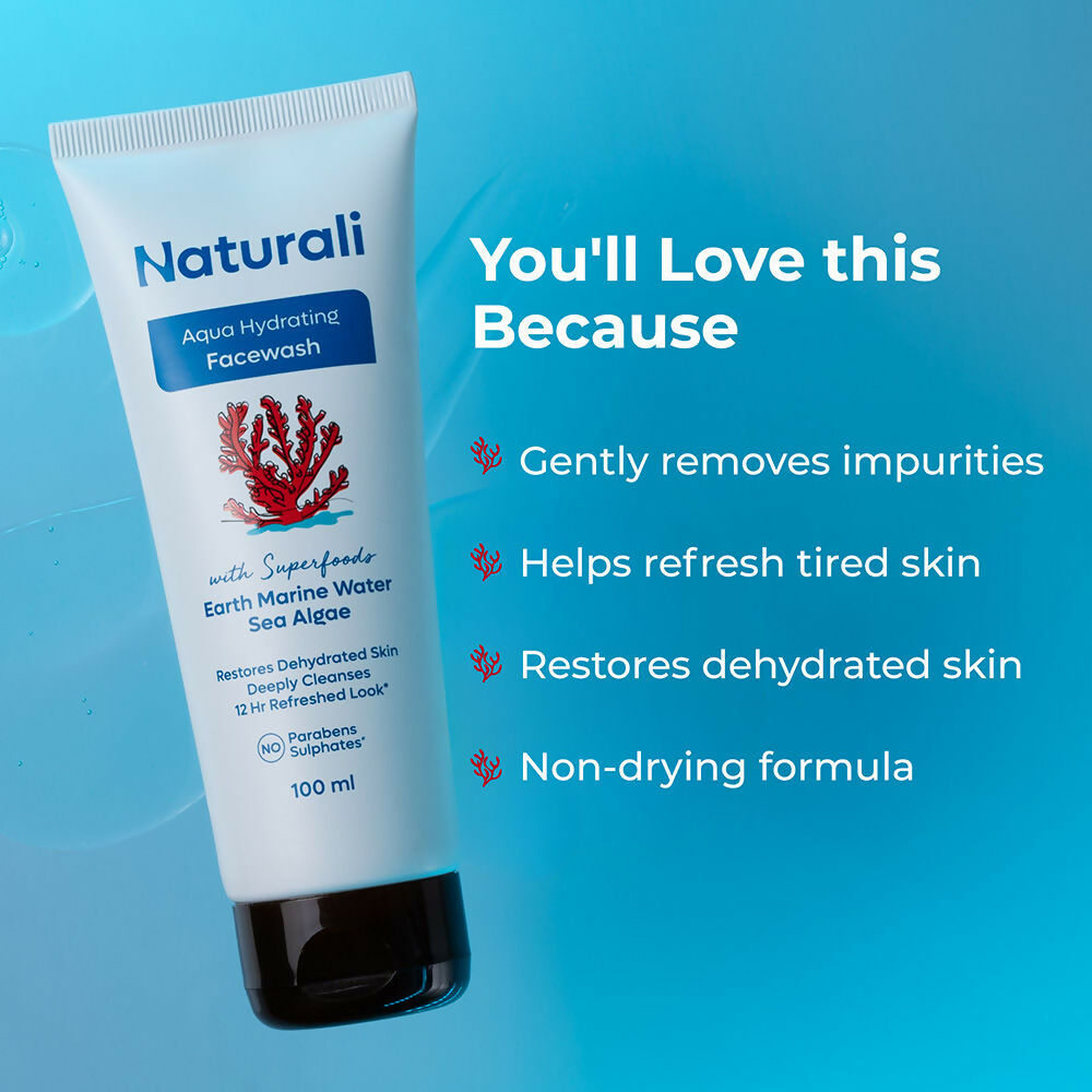 Naturali Aqua Hydrating Face Wash 