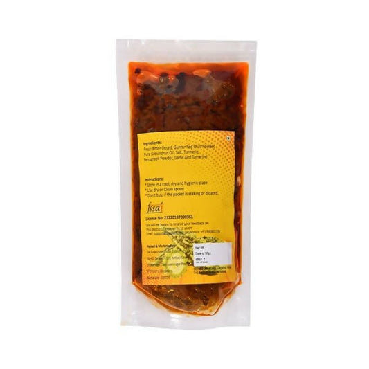 Amoga's Pickles Factory Bitter Gourd Pickle Andhra Style - Grab2buy