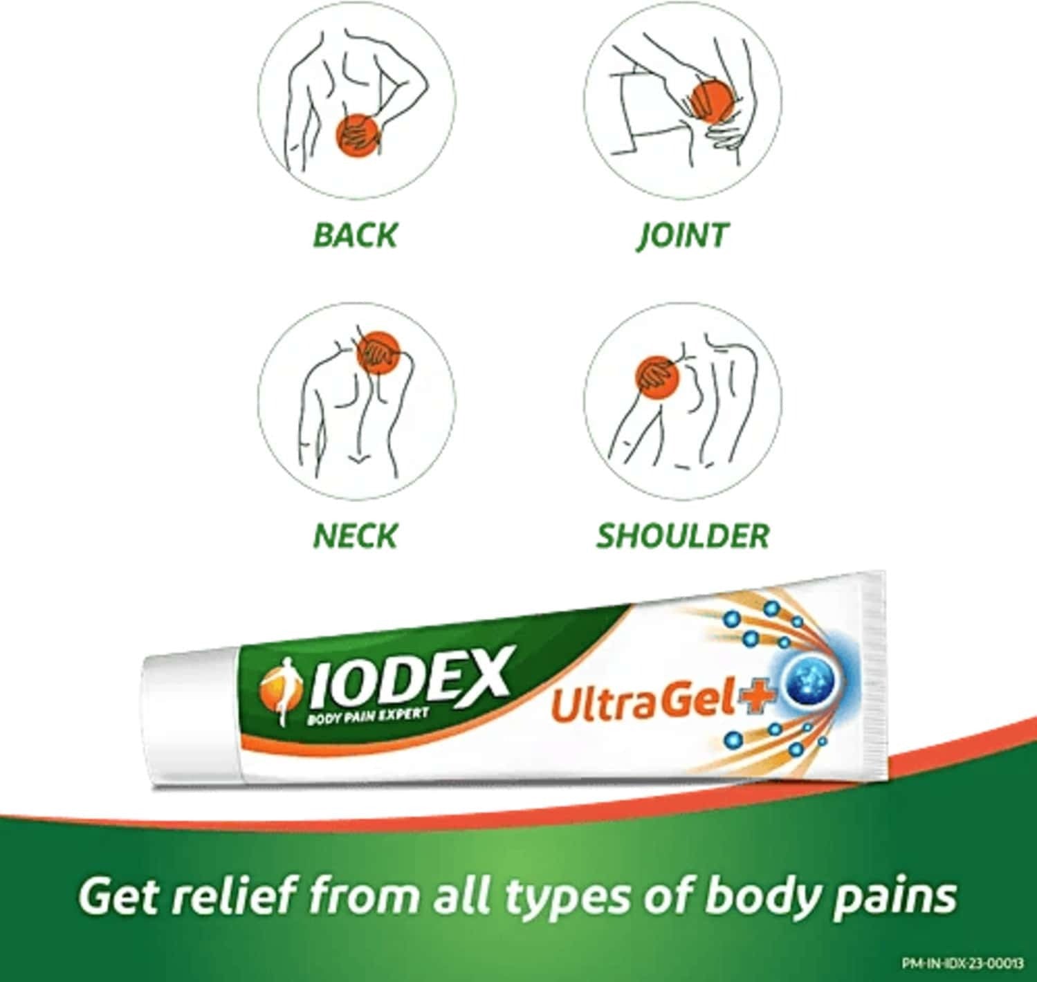 Iodex Ultra Gel Tube 