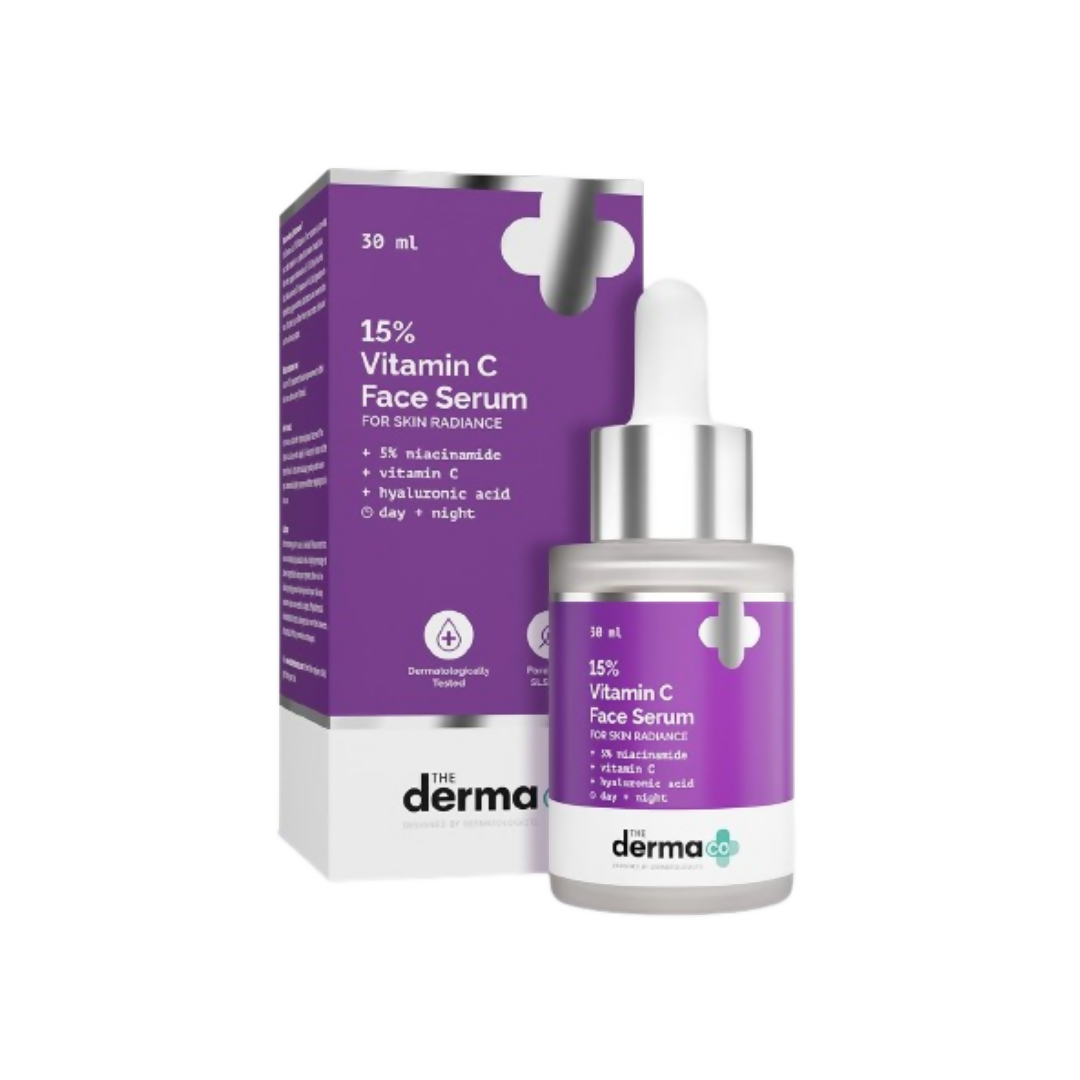 The Derma Co 15% Vitamin C Face Serum For Skin Radiance  Grab2Buy The Derma Co Grab2Buy