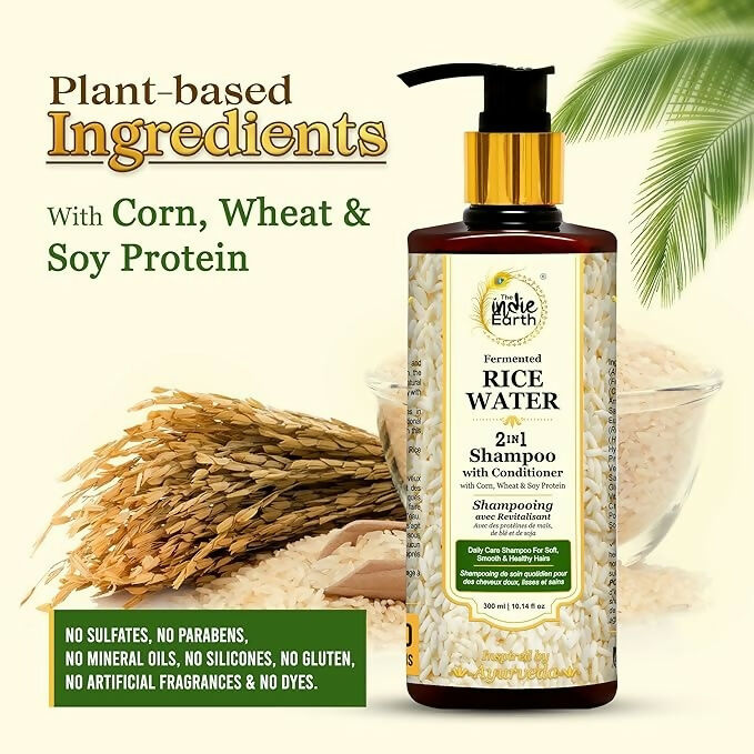 The Indie Earth 2-in-1 Fermented Rice Water Shampoo  Grab2Buy The Indie Earth Grab2Buy