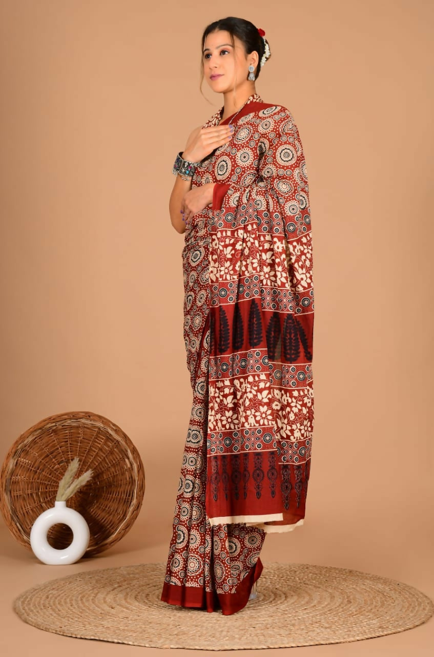 Exclusive Collection Pink Beautiful Mulmul Cotton Grab2Buy 