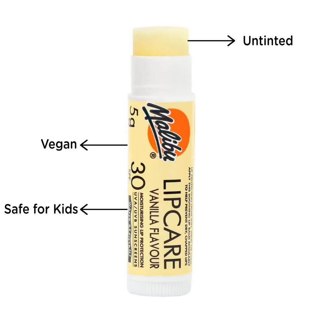 Malibu Vanilla Lip Balm SPF 30 Vegan - Grab2buy