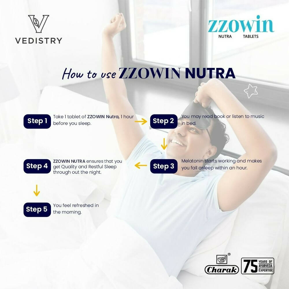 Vedistry Zzowin Nutra Tablets 