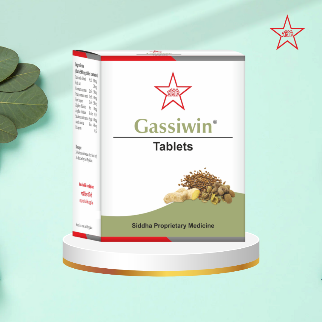 Skm Ayurveda Gassiwin Tablet 