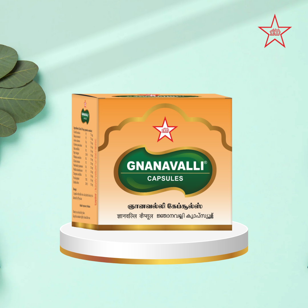 Skm Ayurveda Gnanavalli Capsule 