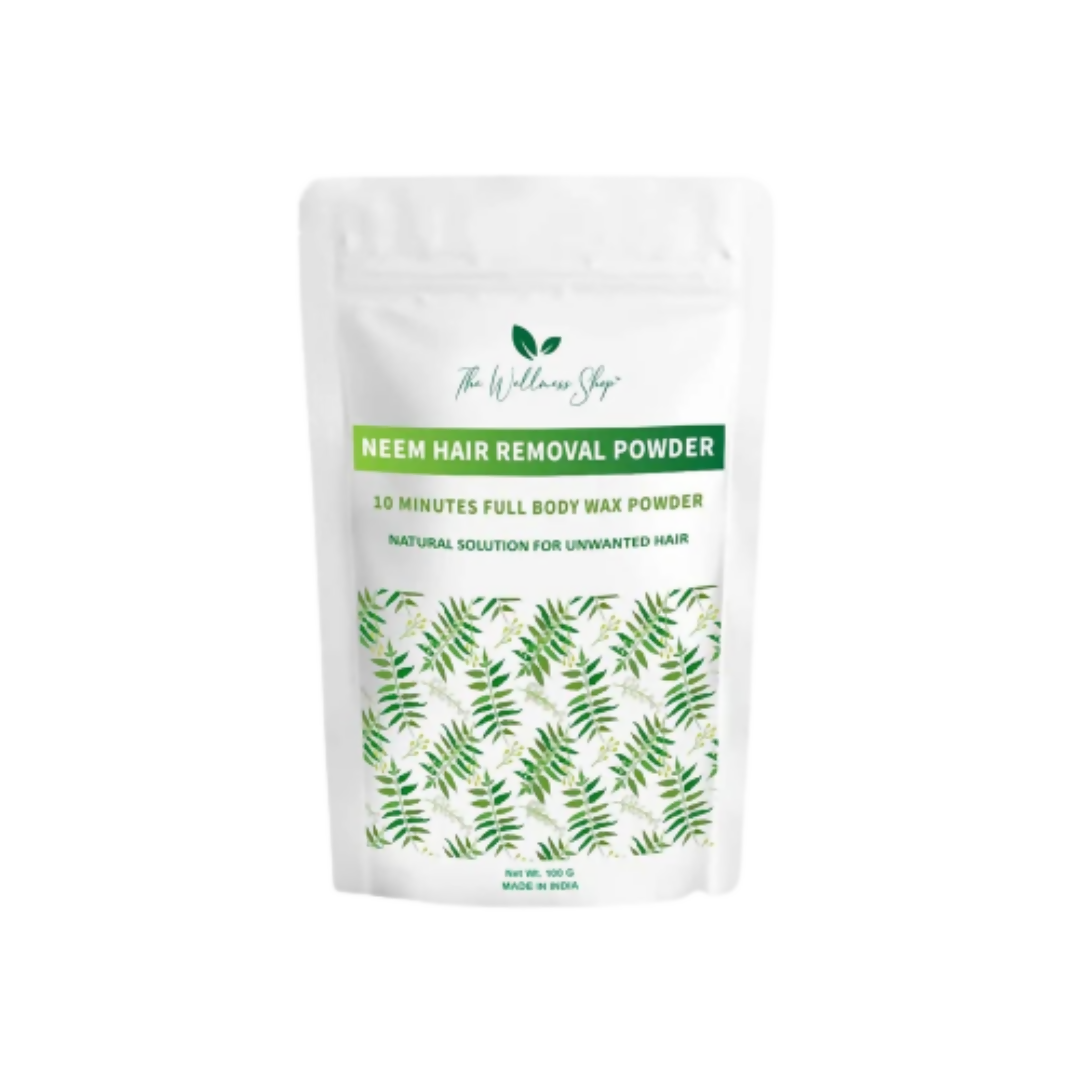 The Wellness Shop Neem Hair Removal Powder  Grab2Buy The Wellness Shop Grab2Buy