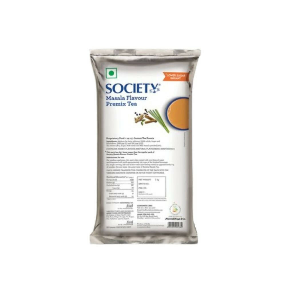 Society Low Sugar Omt Masala Premix Tea Pouch 