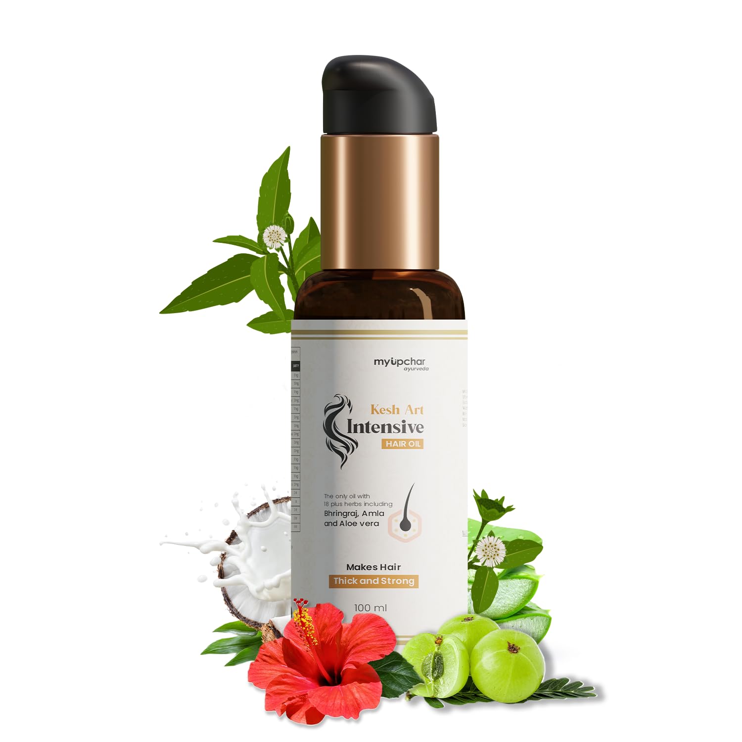 myUpchar Ayurveda Kesh Art Bhringraj Hair Growth Oil 