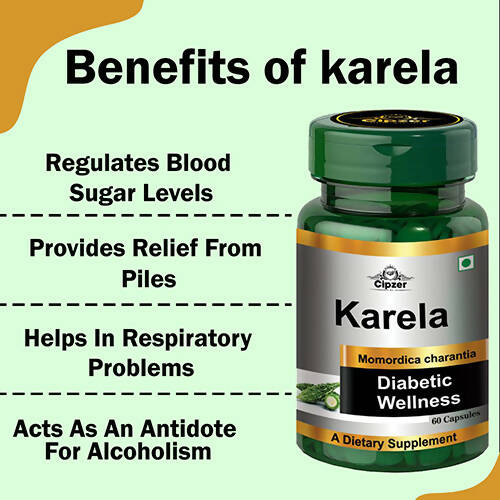 Cipzer Karela Capsules - Grab2buy