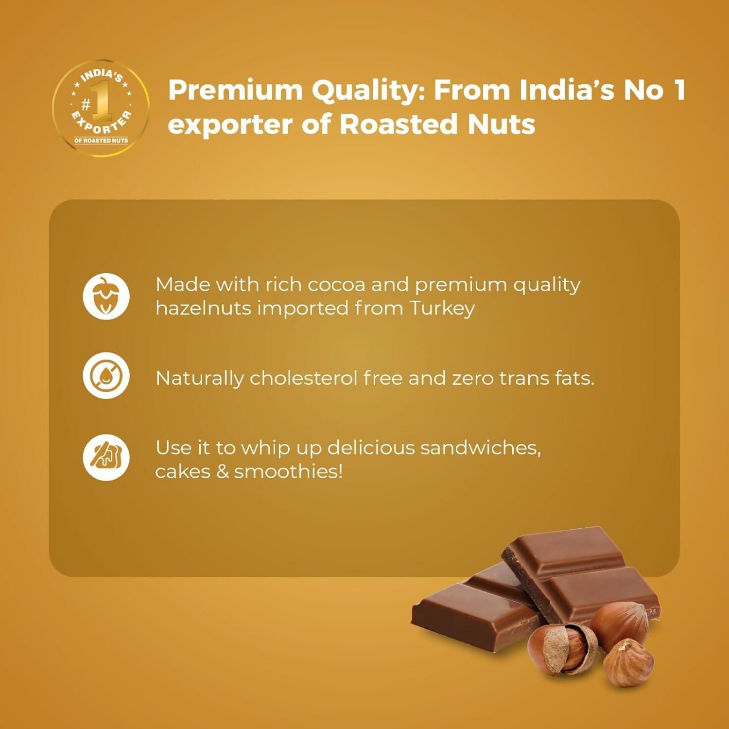 Pureheart Nut Spread Combo of Choco Hazelnut and Choco Mixed Nut