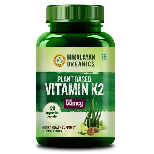 Himalayan Organics Plant Based Vitamin K2 Capsules 