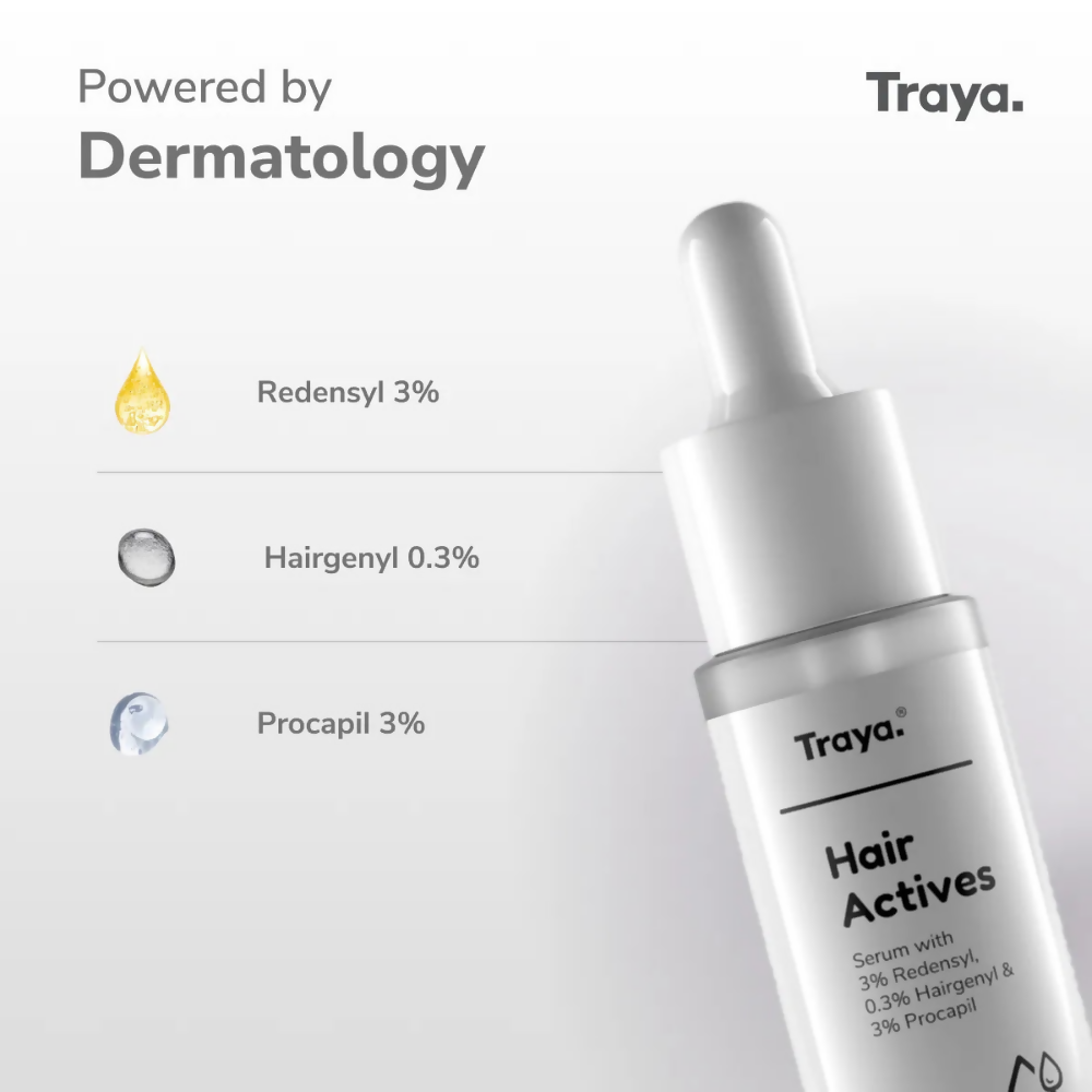 Traya Hair Actives Serum  Grab2Buy Traya Grab2Buy
