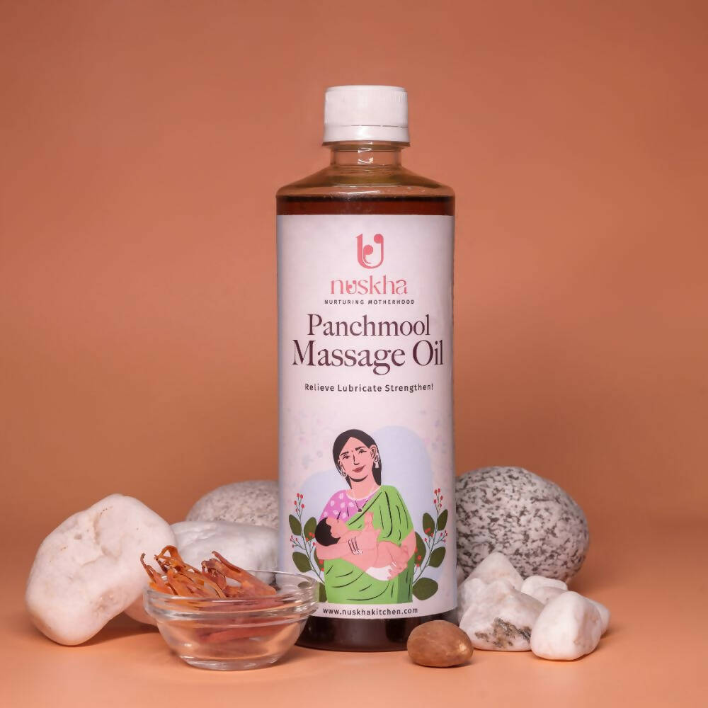 Nuskha Panchmool Massage Oil 