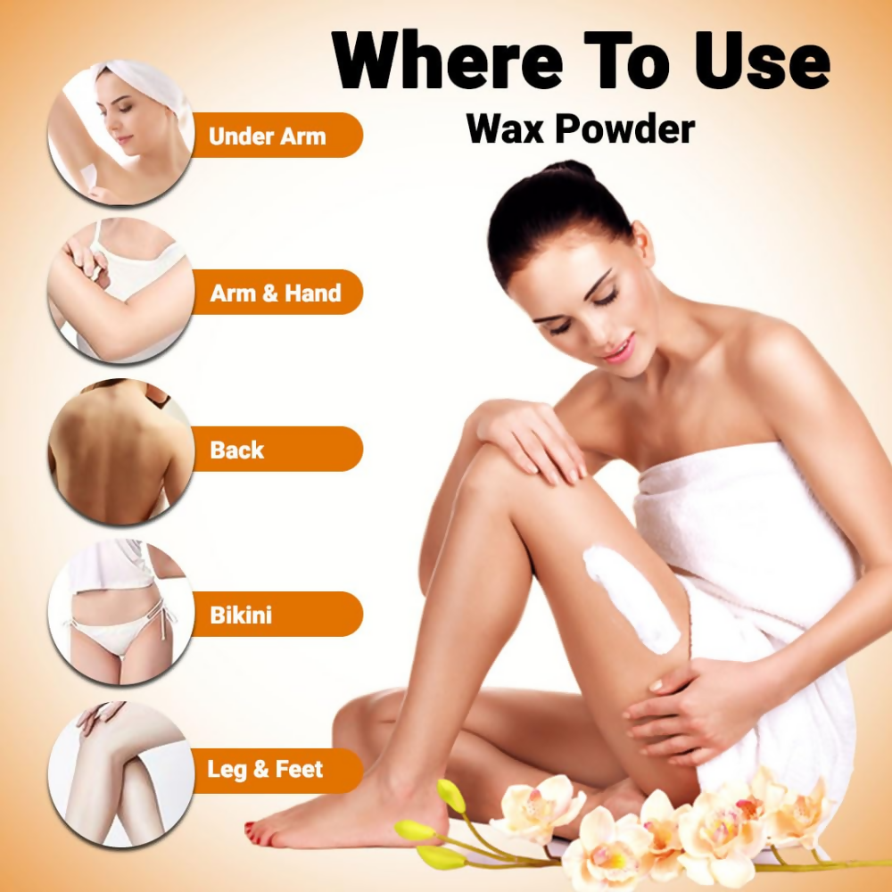 VedicAyurveda Herbal Wax Powder - Turmeric  Grab2Buy VedicAyurveda Grab2Buy