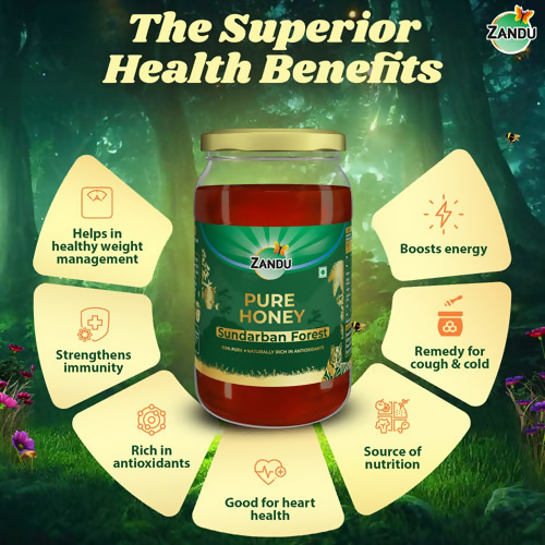 Zandu Pure Honey Sundarban Forest - Grab2buy