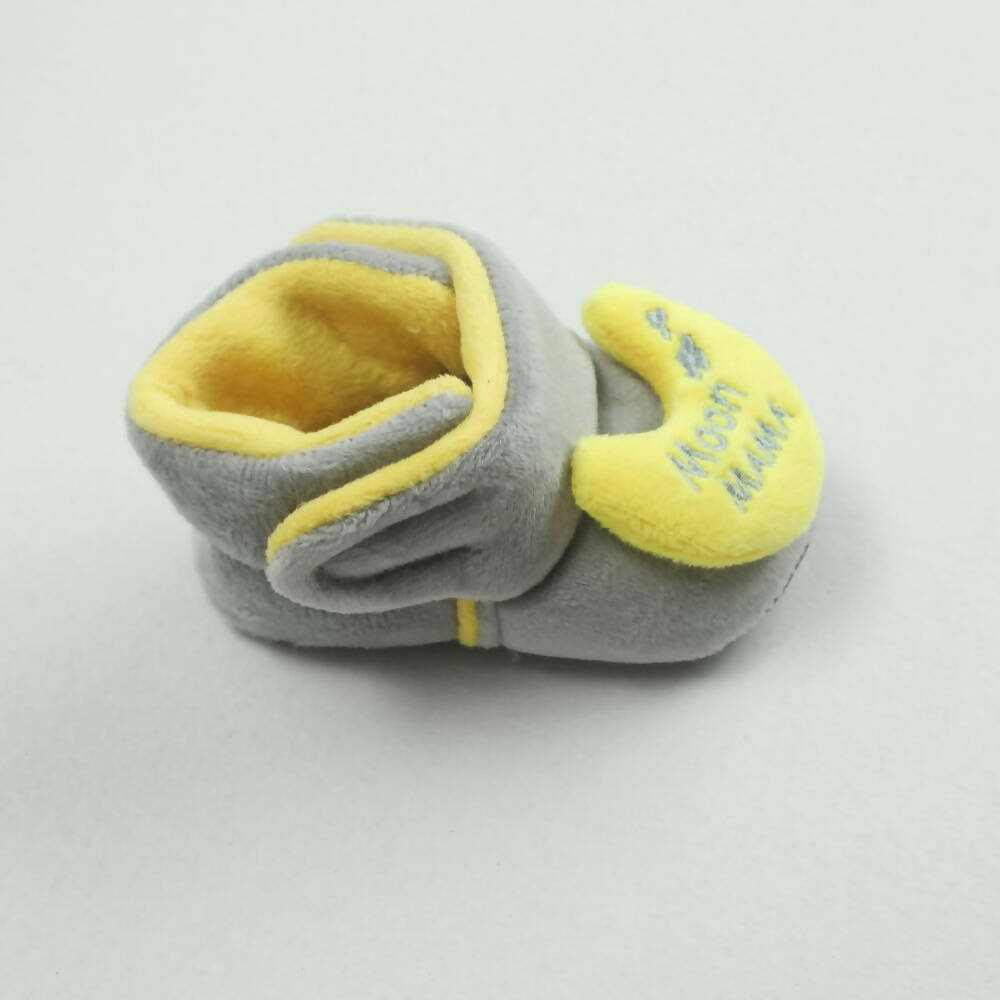 Tiny Bugs For Boys & Girls Baby Winter Booties - Grey  Grab2Buy Tiny Bugs Grab2Buy