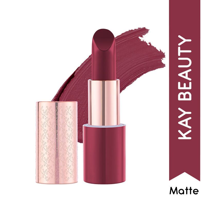 Kay Beauty By Katrina Kaif Matte Drama Long Stay Lipstick - Head Turner 