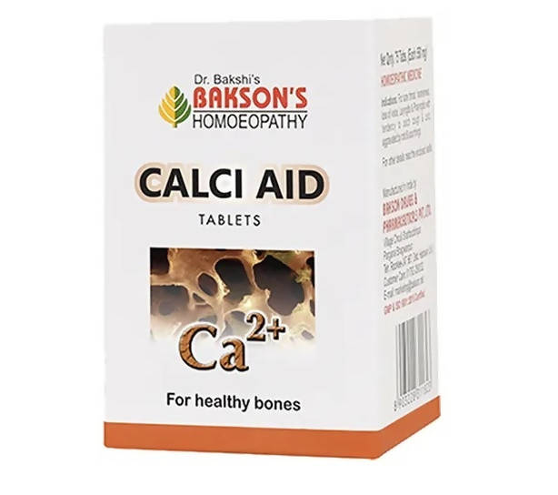Bakson's Homeopathy Calci Aid Tablets 