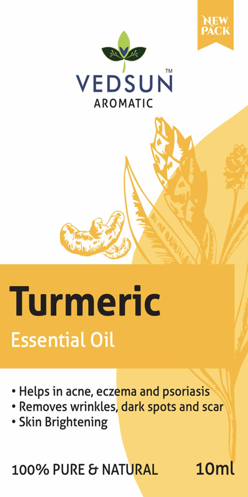 Vedsun Naturals Turmeric/Haldi Oil Pure & Organic for Skin 