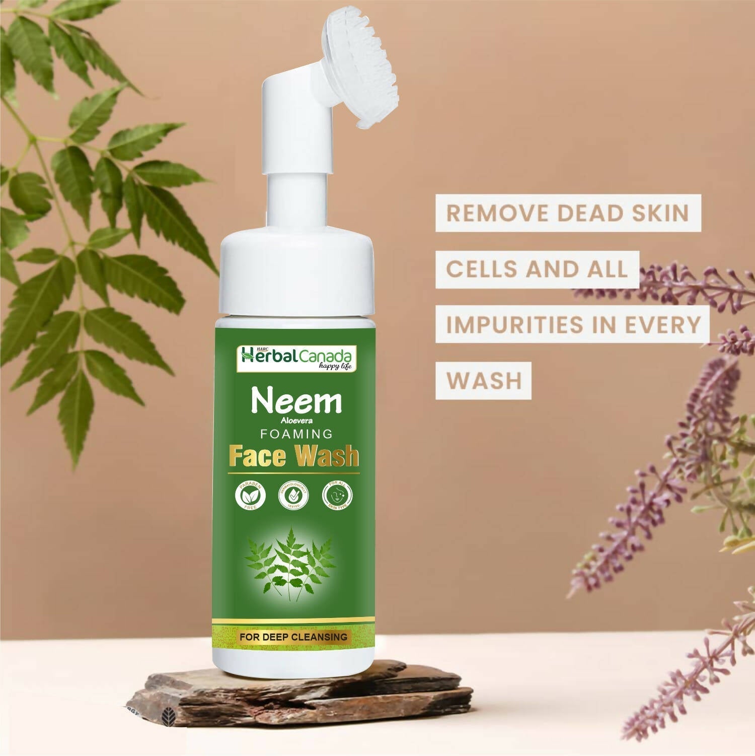 Herbal Canada Neem Foaming Face Wash 