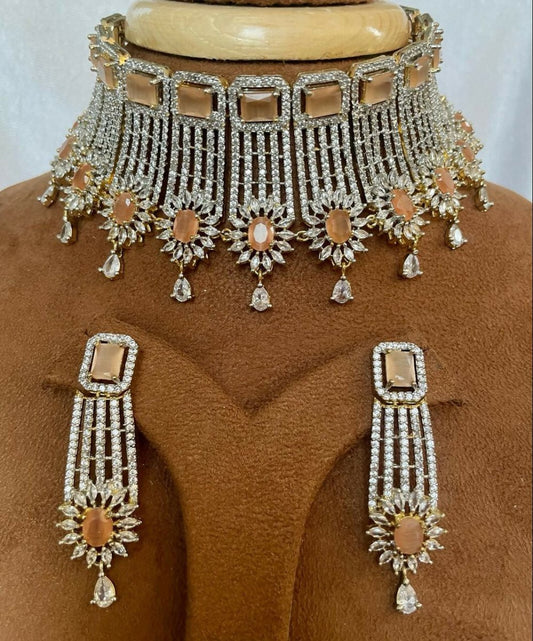 American Diamond Yellow Set By House of Ree House of Ree