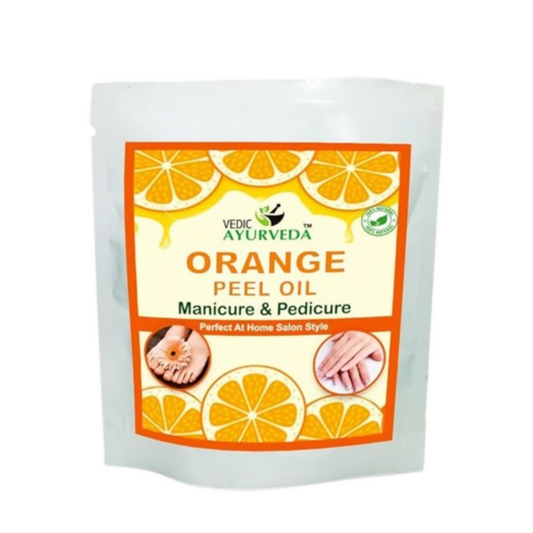 VedicAyurveda Manicure Pedicure Spa Kit Orange Peel Oil  Grab2Buy VedicAyurveda Grab2Buy