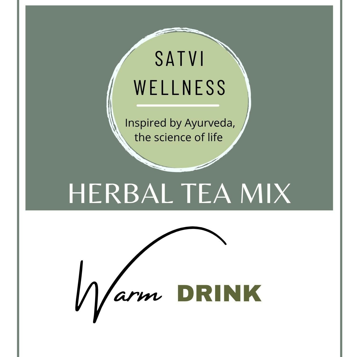 Satvi Wellness Ajwain Jeera Herbal Infusion Mix In Indvidual Packets |Herbal Tea Sachet