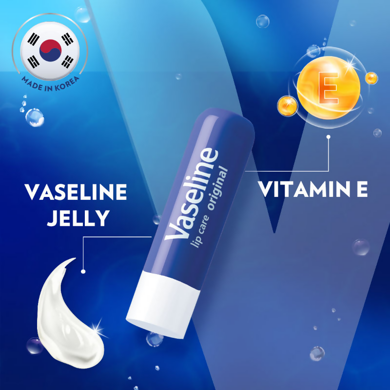 Vaseline Lip Care Lip Balm Stick - Original Lips  Grab2Buy Vaseline Grab2Buy