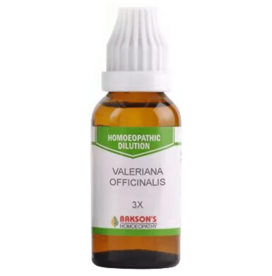Bakson's Homeopathy Valeriana Officinalis Dilution - Limited Time Offer