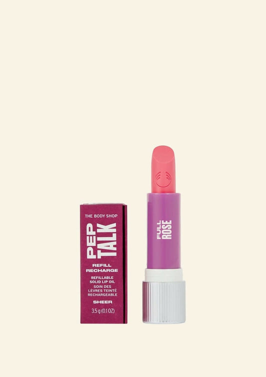 The Body Shop Peptalk Flower Lip Oil Refill- Rose  Grab2Buy The Body Shop Grab2Buy