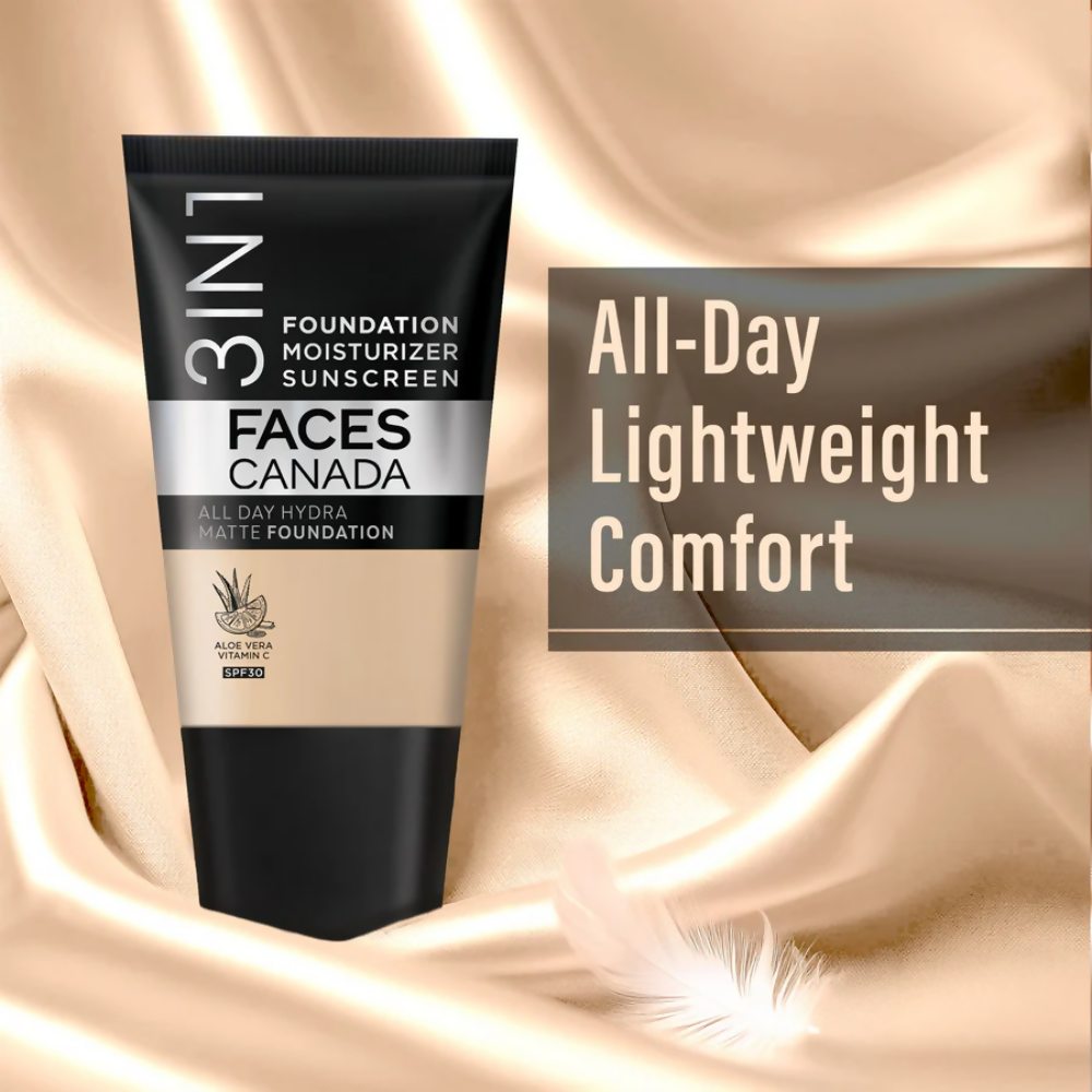 Faces Canada All Day Hydra Matte Mini Foundation - Rose Ivory 011