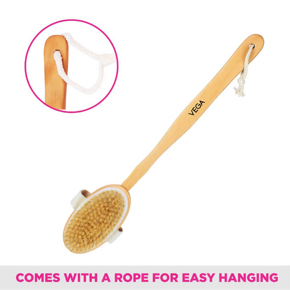 Vega Natural Bristle Bath Brush  Grab2Buy Vega Grab2Buy
