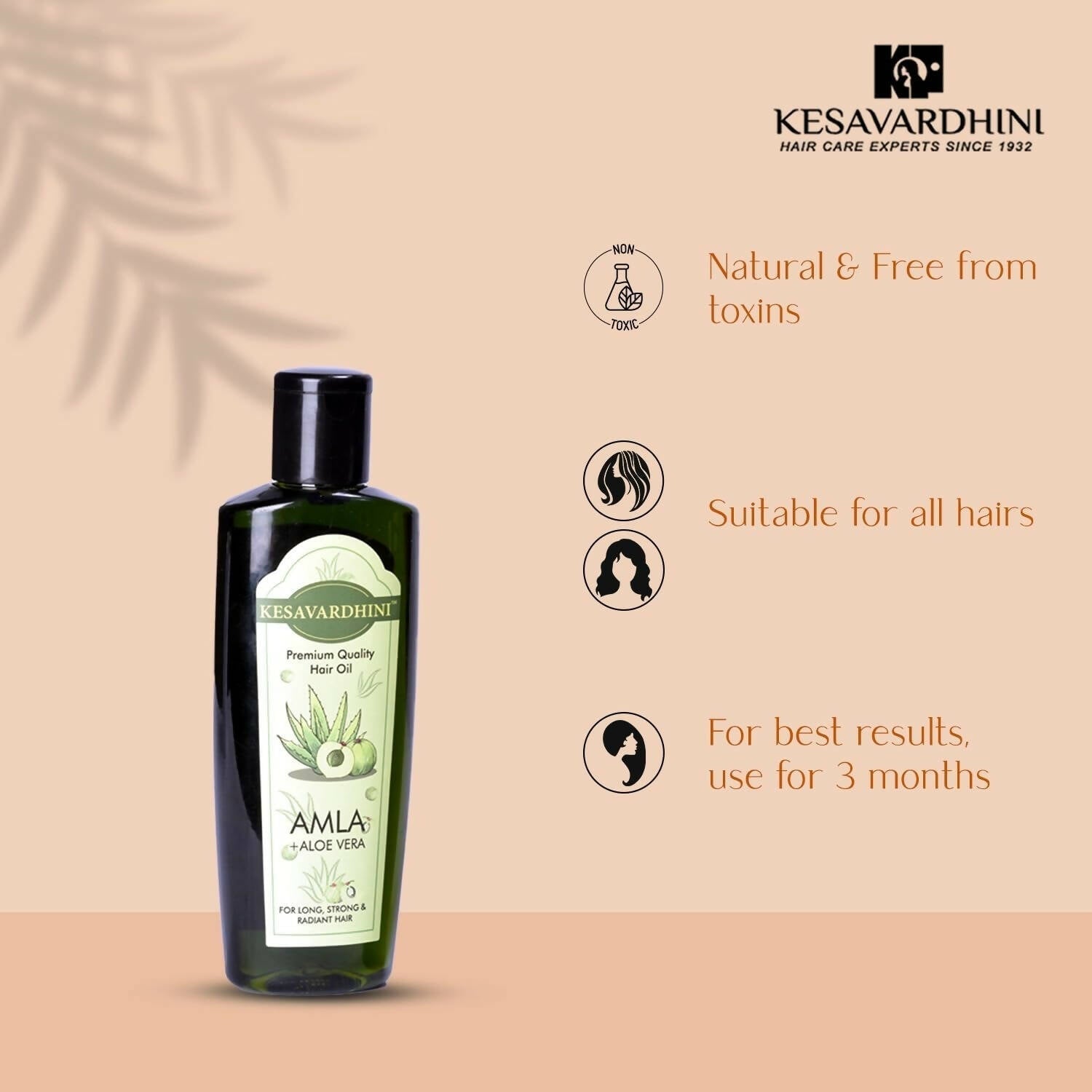 Kesavardhini Aloe Vera Amla Oil 