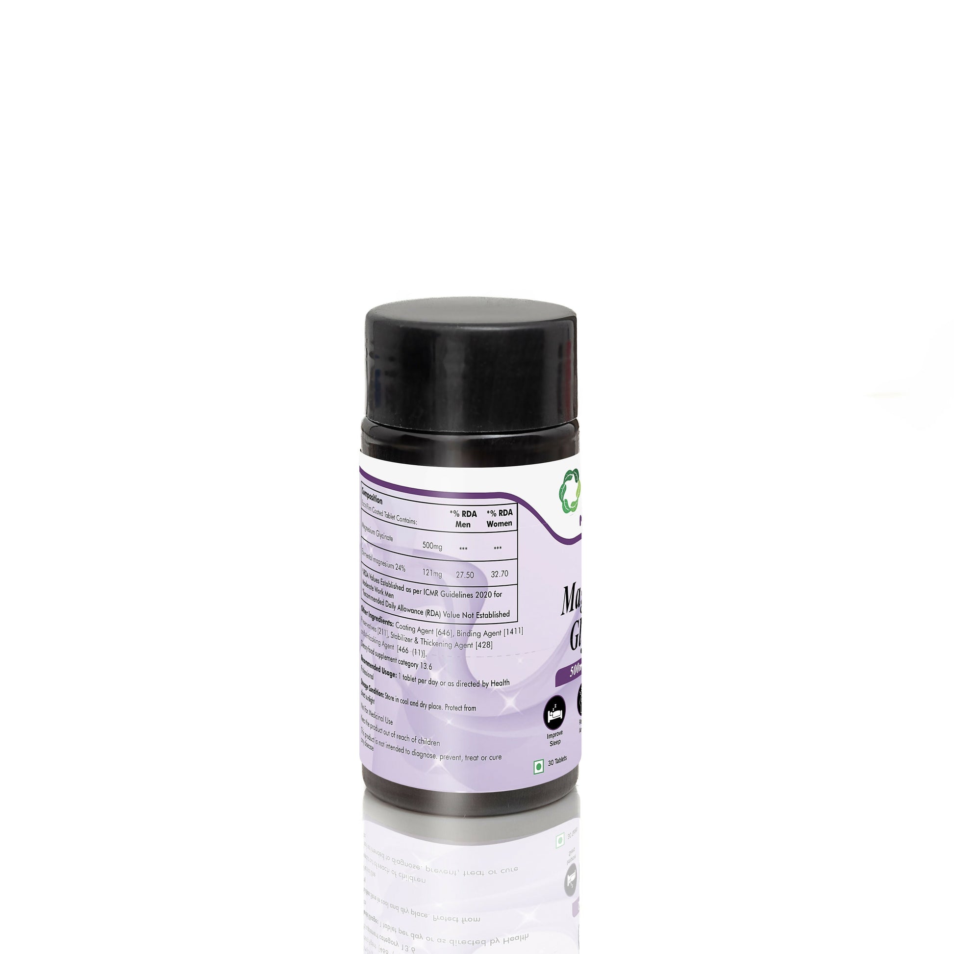 Ventin Organics Magjaz Magnesium Glycinate Tablets  Grab2Buy Ventin Organics Grab2Buy