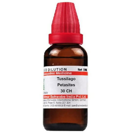 Dr. Willmar Schwabe India Tussilago Petasites Dilution 