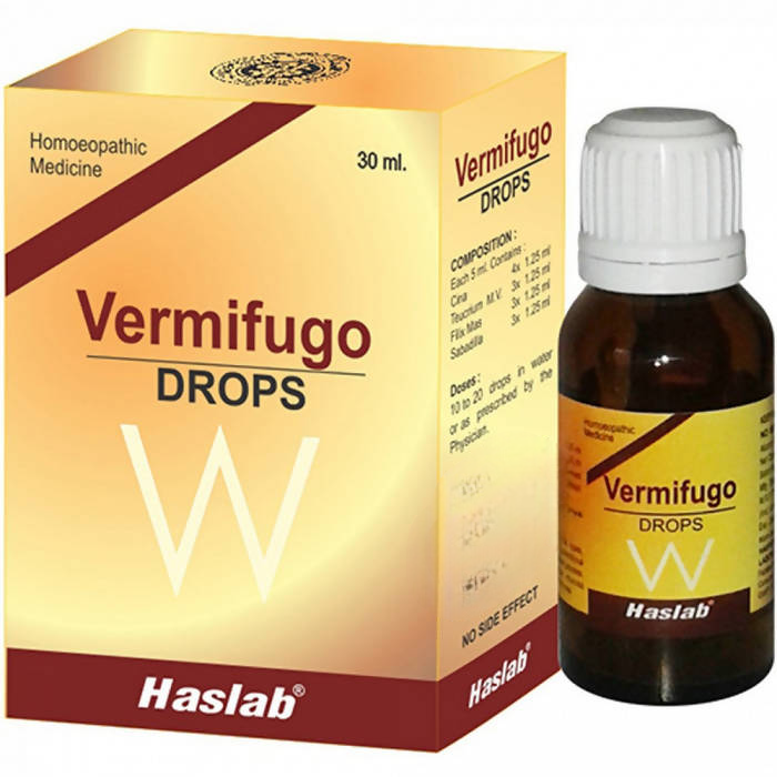 Haslab Homeopathy Vermifugo Drops 